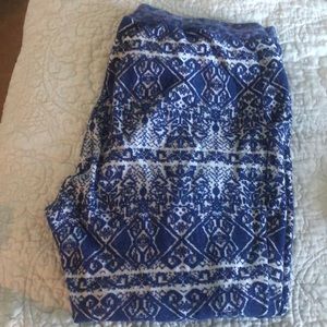 Anthropologie Cropped Sweater Pants